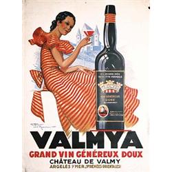 Old French Liquor Poster