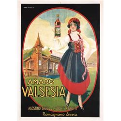 Old Italian Liquor Poster
