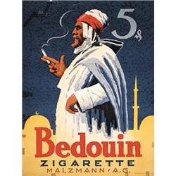 Old German Cigarette Poster
