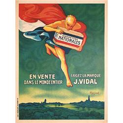 Old French Cigarette Poster