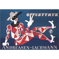 Old Danish Ad poster