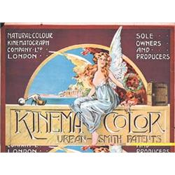 Rare old kinematograph poster