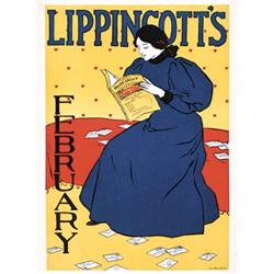 Poster Lippincott S 1896