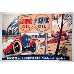 Great old auto poster