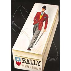 Old Bally Poster 1938