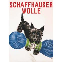 Swis Poster 1948 / Schaffhauser Wolle