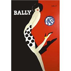 Famous Bally Poster by Villemot