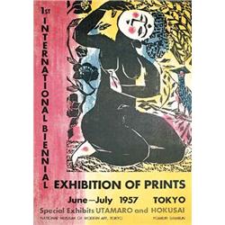 Exhibition Poster 1957 Japan