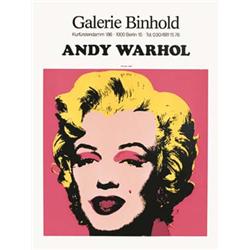 Original Warhol Poster - Galerie Binhold