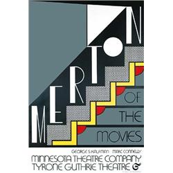 Original Lichtenstein Poster 1968 Merton of the Movies
