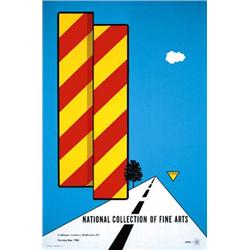 Silkscreen Poster by d´Arcangelo 1968
