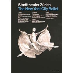Swiss Design Poster for the Opera 1960