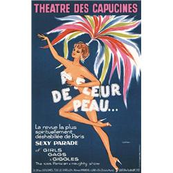 Orig. Poster Paris Dancers 1960