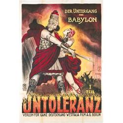 Original Poster Intolerance 1924