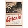Image 1 : Original WW II Poster Enemy Attack