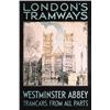 Image 1 : Travel Poster for London´s Tramways 1926