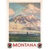 Image 1 : Northern Pacific Railway Poster Montana