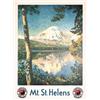Image 1 : Northern Pacific - Mt. St. Helens Poster