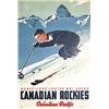 Image 1 : Canadian Pacific Ski Postert 1940s