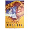 Image 1 : Great Ski Poster Austria 1951