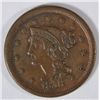 Image 1 : 1856 SLANTING 5 LARGE CENT VF