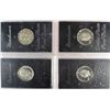 Image 1 : 3 1971-3 72-3 73-3 74  proof IKE $ no boxes  est  $140 $150