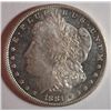 Image 1 : 1881O Morgan $  MS63  PL obv  est $75-$80