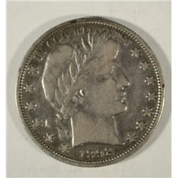 1892O  Barber half $  VF   est  $475-$500