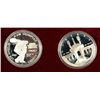 Image 2 : 1983 AND 1984 PROOF OLYMPICS TWO COIN COMMEMORATIVE SET, WITH ORIGINAL PACKAGING
