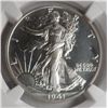 Image 2 : 1941 no AW proof Walker  NGC PF65