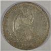Image 1 : 1844O  Seated half $   XF45   est  $175-$200