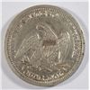 Image 2 : 1856  Seated quarter  VF est $35-$40