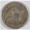 Image 2 : 1857  Seated quarter  VF est $35-$40