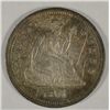 Image 1 : 1891  Seated quarter  VF   est $40-$45