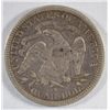 Image 2 : 1877-S SEATED QUARTER XF NICE