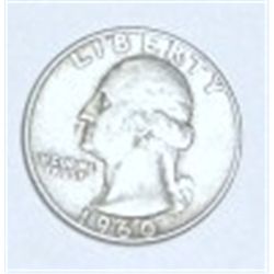 1960-D WASHINGTON SILVER QUARTER *NICE EARLY QUARTER* COIN CAME OUT OF SAFE!!