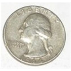 1964 WASHINGTON SILVER QUARTER *NICE EARLY SILVER QUARTER!! QUARTER CAME OUT OF SAFE!!