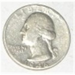 1946 WASHINGTON SILVER QUARTER *NICE EARLY SILVER QUARTER!! QUARTER CAME OUT OF SAFE!!