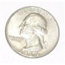1964 SILVER QUARTER *PLEASE LOOK AT PICTURE TO DETERMINE GRADE*!! SILVER QUARTER CAME OUT OF SAFE!!