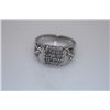 Image 1 : 19.5 CTW CZ RING .925 STERLING SILVER