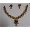 Image 1 : 165.95 CTW GOLD PLATED RUBY/EMERALD/SAPPHIRE SET