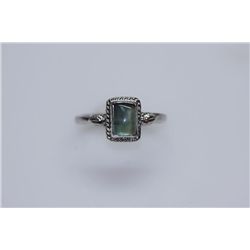 9.50 CTW CALZEDONIA RING .925 STERLING SILVER
