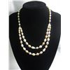Image 1 : 205CTW DOUBLE STRAND WHITE-PEACH-LAVENDER