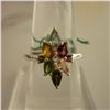 Image 1 : 23.50 ctw,SEMIPRECIOUS RING .925 STERLING SILVER