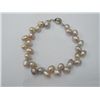 Image 1 : 60CTW PEANUT LAVENDER PEARL BRACELET; 8INCH; PHILIPPINE