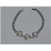 Image 1 : CLASSY WHITE PEARL CZ SILVER BRACELET***METAL: SILVER;