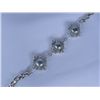 Image 1 : GRAY PEARL CZ SILVER BRACELET***METAL: SILVER; APPROXIM