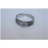 Image 1 : 16.0 CTW CZ RING .925 STERLING SILVER