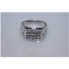 Image 1 : 19.6 CTW CZ RING .925 STERLING SILVER