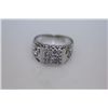 Image 1 : 14.2 CTW CZ RING .925 STERLING SILVER